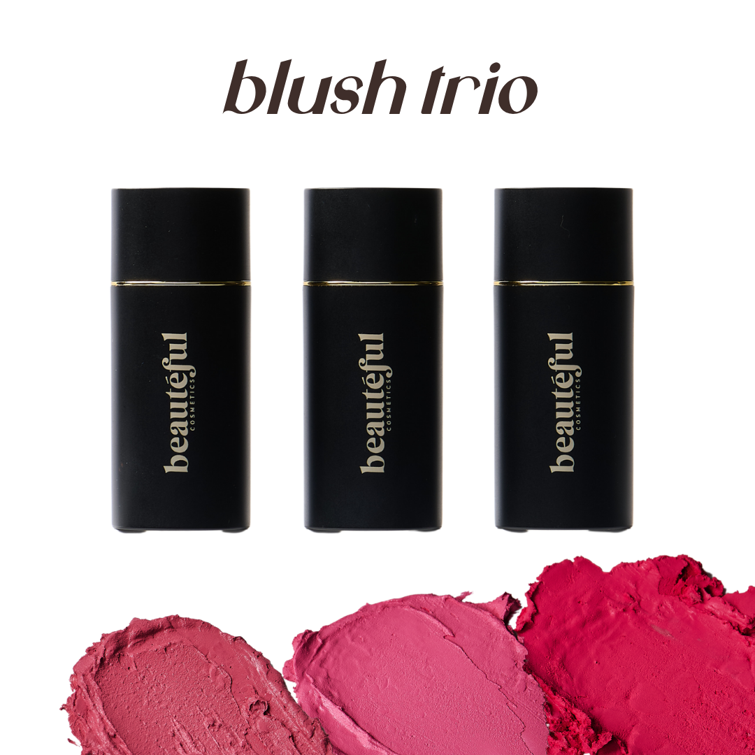Blush trio