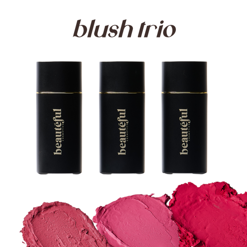 Blush trio